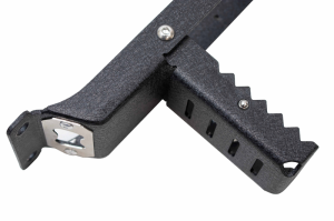 Jeep Wrangler Side Step - Fishbone Offroad - Door Mounted, Spiked - Black - `07-`18 Jeep Wrangler Side Step - Fishbone Offroad - Door Mounted, Spiked - Black - `07-`18